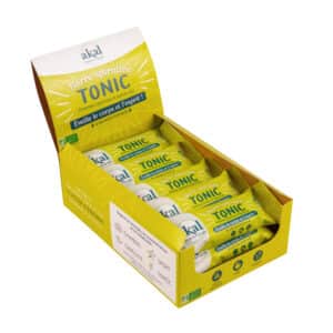 15 Akal Organic Tonic energy bars with guarana and spirulina