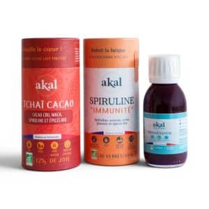 Pack Maman avec une potion immunité, un Tchaï Cacao et une Phycocyanine